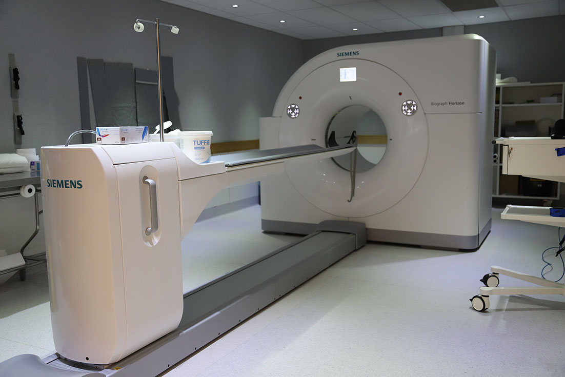 CT and MR machines used for data collection at the CAI